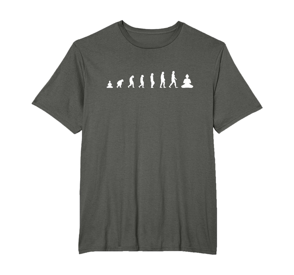 Zen Buddha Evolution Meditation T-Shirt - Casual Everyday Wear for Adults - T-Shirt, Sweatshirt, Hoodie