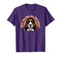 Emotional Support Therapy Dog Basset Hound T-Shirt - Unique Graphic Unisex - T-Shirt, Sweatshirt, Hoodie