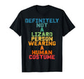 Funny Definitely Not Lizard Person Wearing T-Shirt - Trendy Graphic Unisex - T-Shirt, Sweatshirt, Hoodie