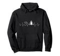 Camping And Dogs Are My Therapy Hoodie - Aesthetic Graphic Men Women - T-Shirt, Sweatshirt, Hoodie