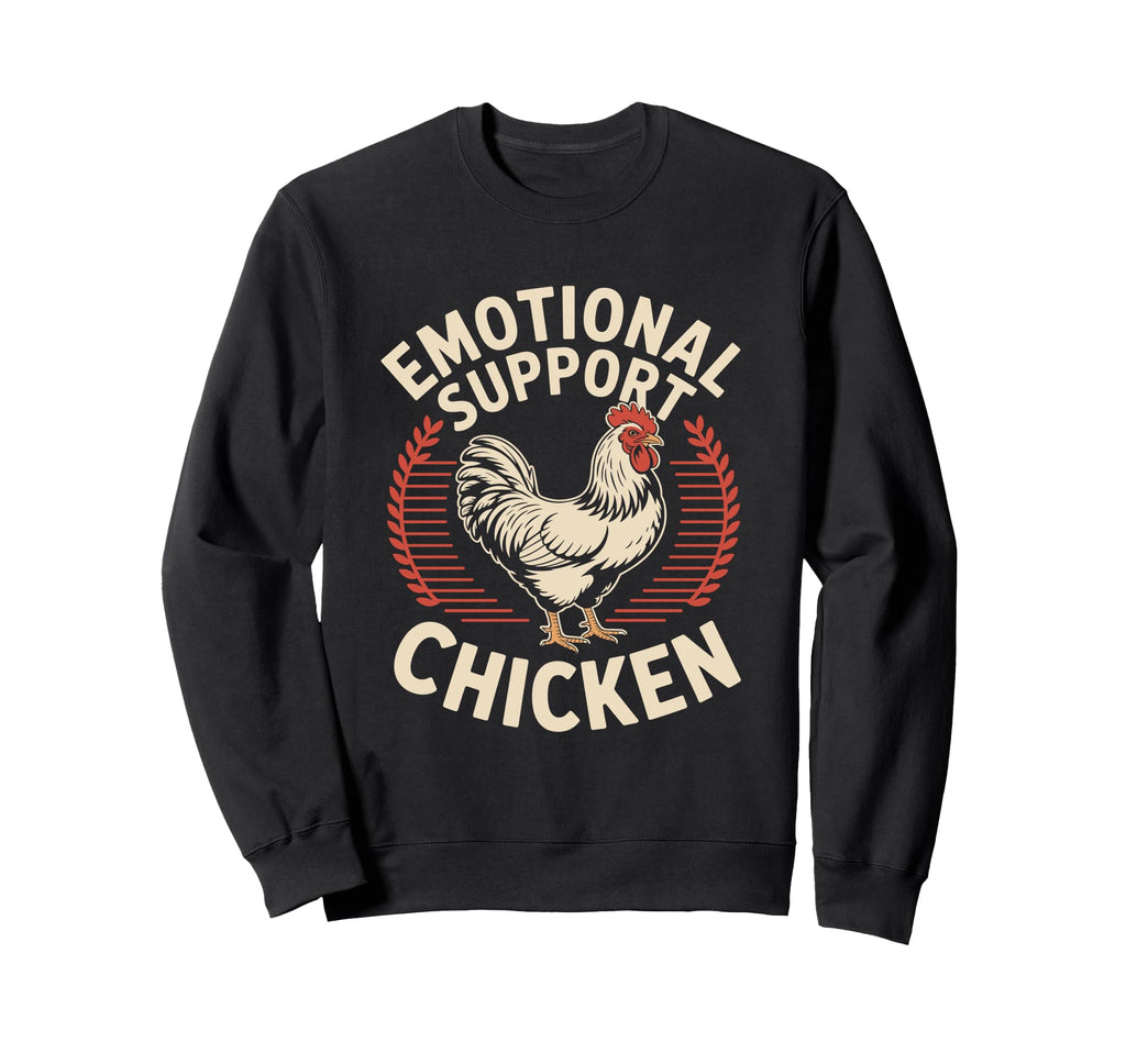 Emotional Support Chicken Do Not Pet Hoodie - Novelty Apparel for Adults - T-Shirt, Sweatshirt, Hoodie