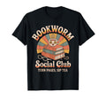 Bookworm Social Club Reading Lover T-Shirt - Streetwear Style Unisex - T-Shirt, Sweatshirt, Hoodie