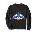 Crafty Moth Goth Horror Antisocial Sweatshirt - Graphic Print Unisex - T-Shirt, Sweatshirt, Hoodie