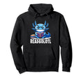 Readsolotl Axolotl Book Reading Books Hoodie - Unique Graphic for Adults - T-Shirt, Sweatshirt, Hoodie