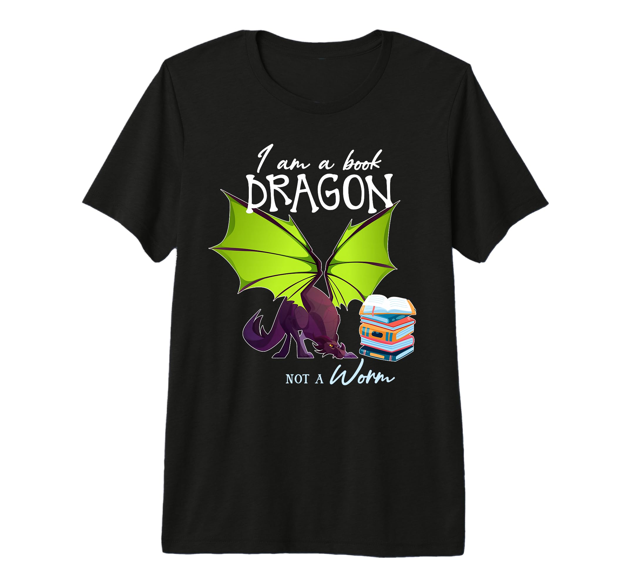 Im Book Dragon Reading Lover Not Book T-Shirt - Trendy Graphic for Adults - T-Shirt, Sweatshirt, Hoodie