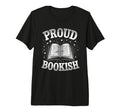 Proud Bookish Open Book Reading T-Shirt - Custom Art Print for Adults - T-Shirt, Sweatshirt, Hoodie