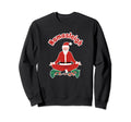 Yoga Santa Claus Namasleigh Meditation Sweatshirt - Trendy Graphic Unisex - T-Shirt, Sweatshirt, Hoodie