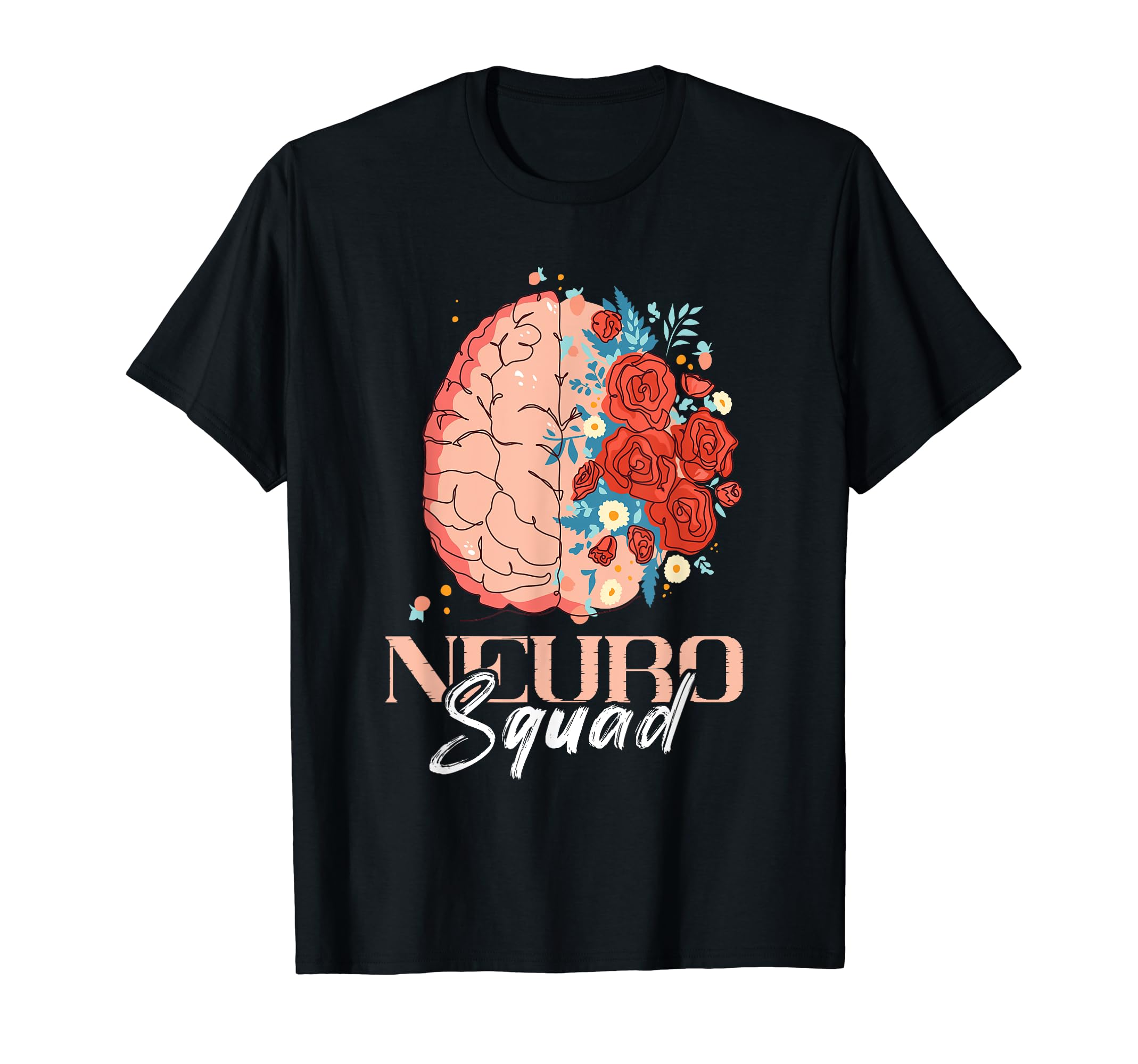 Asd Brain Autism Awareness Adhd Neuro T-Shirt - Graphic Print for Adults - T-Shirt, Sweatshirt, Hoodie