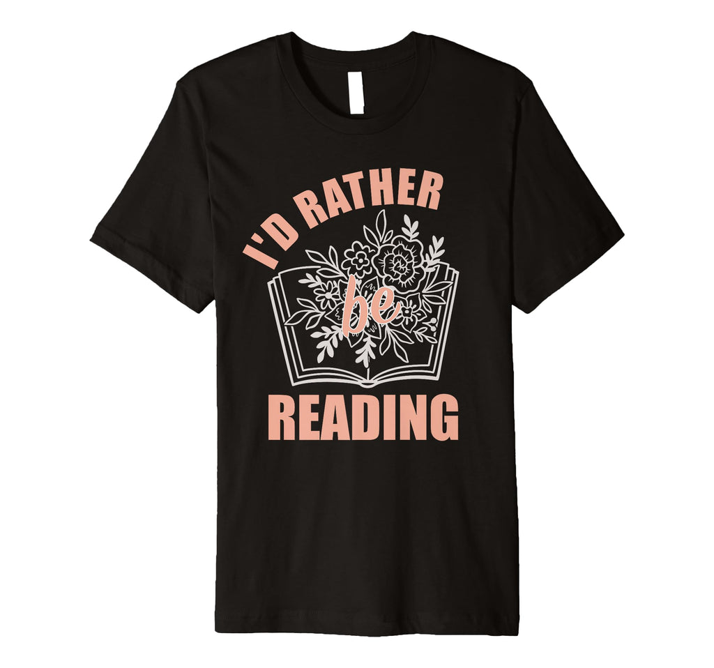 Bookish Who Love Reading Floral Book T-Shirt - Novelty Apparel for Adults - T-Shirt, Sweatshirt, Hoodie