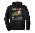Overstimulated But Festive Possum Hoodie - Streetwear Style Men Women - T-Shirt, Sweatshirt, Hoodie
