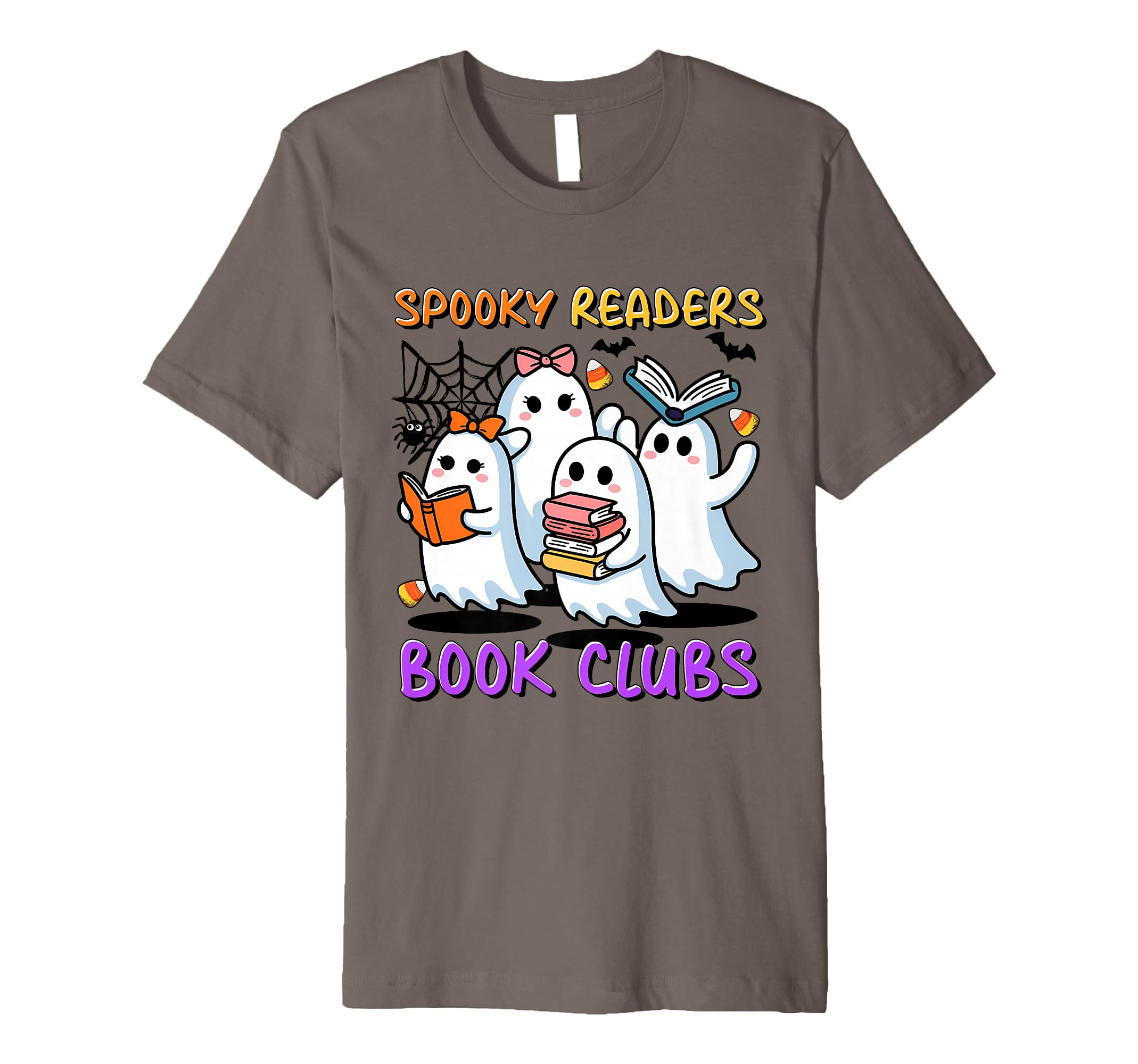 Spooky Readers Book Clubs Ghost Squad T-Shirt - Custom Art Print Unisex - T-Shirt, Sweatshirt, Hoodie