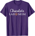 Chocolate Lab Mama Dad Shirts for Women Men Merch Unisex T-shirt, Sweatshirt, Hoodie, Long Sleeve Tee - T-Shirt, Sweatshirt, Hoodie