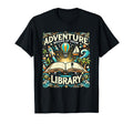 Book Reading Quotes Library Librarian T-Shirt - Unique Graphic Men Women - T-Shirt, Sweatshirt, Hoodie