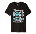 Therapy Dog Lover Pun Pawsitive Impact Dog T-Shirt - Trendy Graphic Unisex - T-Shirt, Sweatshirt, Hoodie