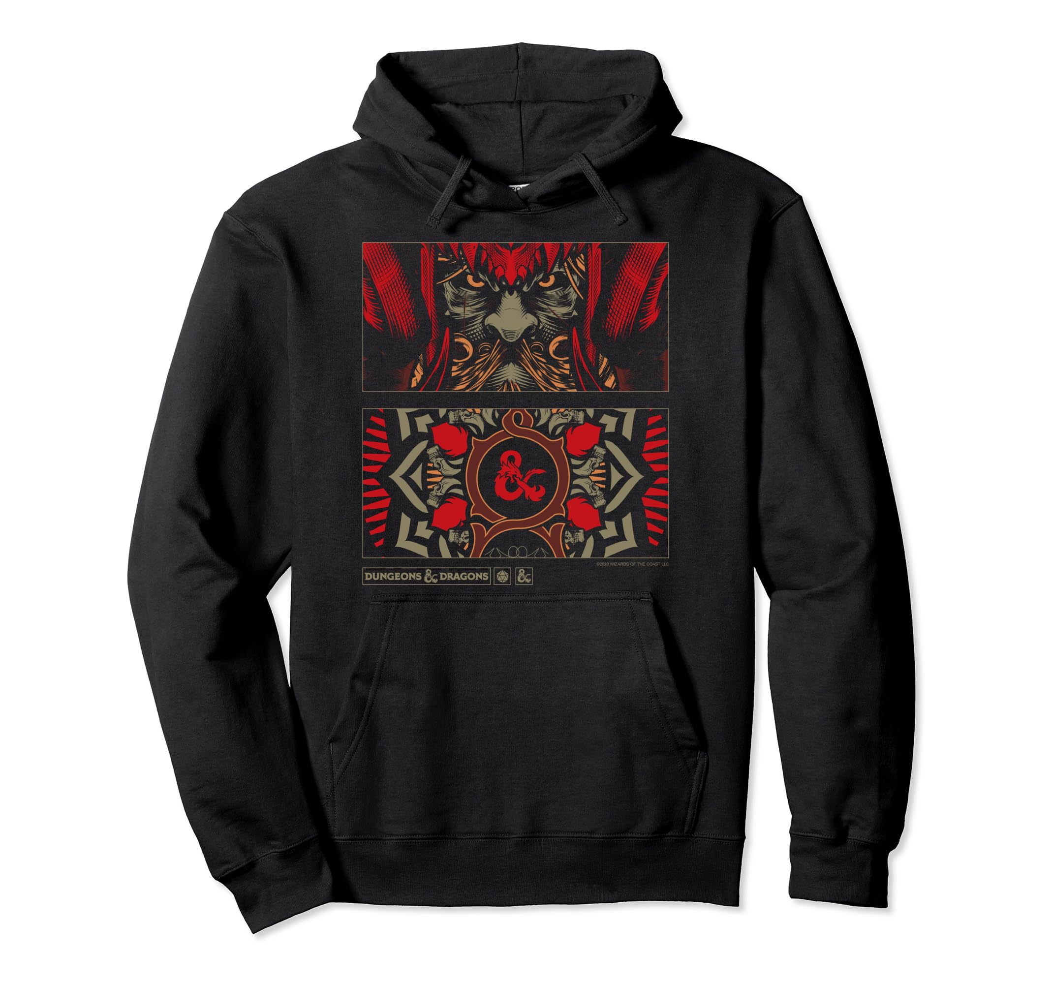Dungeons Dragons Handbook Cover Art Hoodie - Unique Graphic Men Women - T-Shirt, Sweatshirt, Hoodie