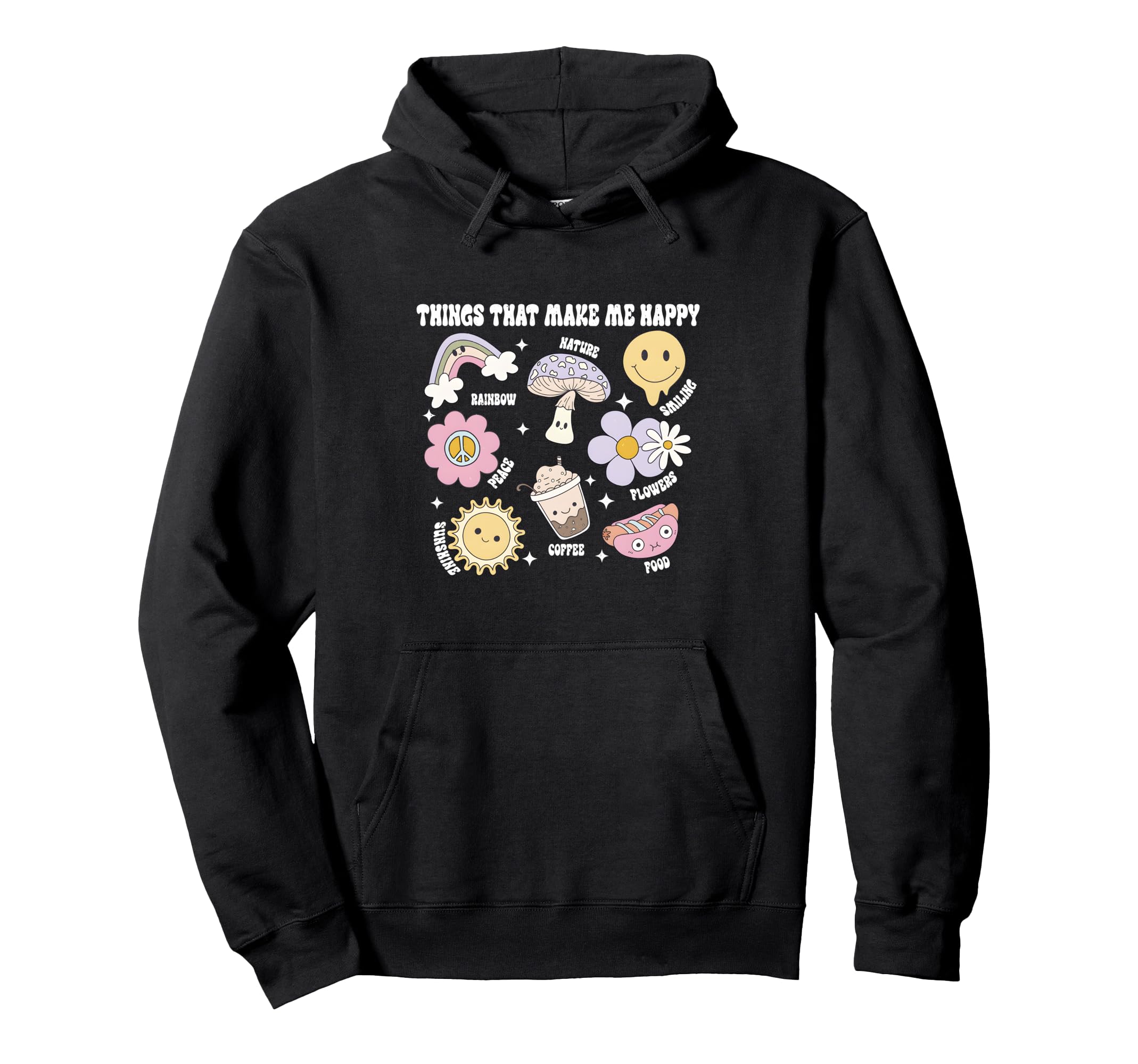 Things That Make Me Happy Support Hoodie - Casual Everyday Wear for Adults - T-Shirt, Sweatshirt, Hoodie