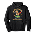 Im Not Bookworm Im Literary Rascal Hoodie - Trendy Graphic Men Women - T-Shirt, Sweatshirt, Hoodie
