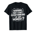 Sarcastic Introvert Warning May Start T-Shirt - Streetwear Style Unisex - T-Shirt, Sweatshirt, Hoodie