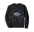 Magical Whirlwind Books Into Brain Sweatshirt - Unique Graphic Men Women - T-Shirt, Sweatshirt, Hoodie