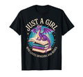Just Who Loves Dragons And Books Fantasy T-Shirt - Custom Art Print Unisex - T-Shirt, Sweatshirt, Hoodie