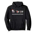 Overstimulated But Festive Possum Hoodie - Aesthetic Graphic Unisex - T-Shirt, Sweatshirt, Hoodie