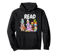 Funny Read Book Club Piggie Elephant Hoodie - Streetwear Style Men Women - T-Shirt, Sweatshirt, Hoodie