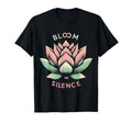 Lotus Flower Bloom Silence Zen Yoga T-Shirt - Graphic Print Unisex - T-Shirt, Sweatshirt, Hoodie