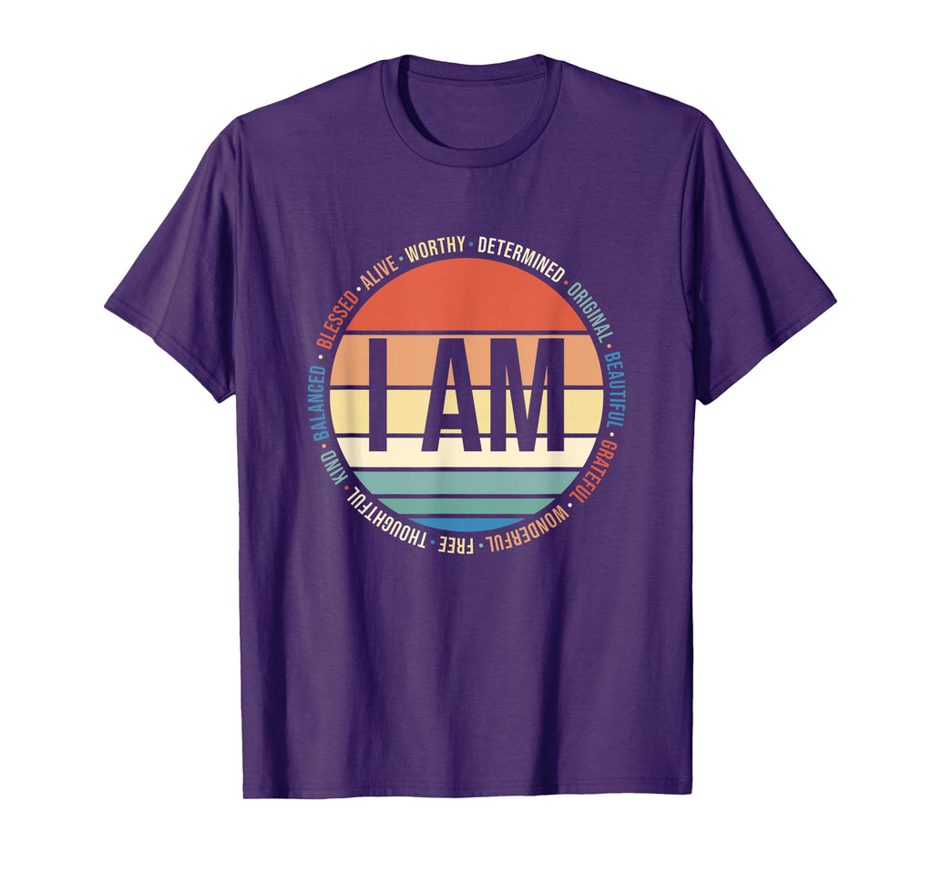70S Positive Affirmations Self Care T-Shirt - Fun Novelty Design Men Women - T-Shirt, Sweatshirt, Hoodie