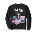 Reading Books Librarian Reader Nerd Sweatshirt - Trendy Graphic for Adults - T-Shirt, Sweatshirt, Hoodie