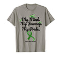 My Mind My Journey My Pride Green T-Shirt - Fun Novelty Design Unisex - T-Shirt, Sweatshirt, Hoodie