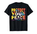 Protect Your Peace Chakra Meditation T-Shirt - Streetwear Style for Adults - T-Shirt, Sweatshirt, Hoodie