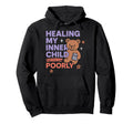 Hot Anxiety Glam Therapy Overthinking Hoodie - Custom Art Print for Adults - T-Shirt, Sweatshirt, Hoodie