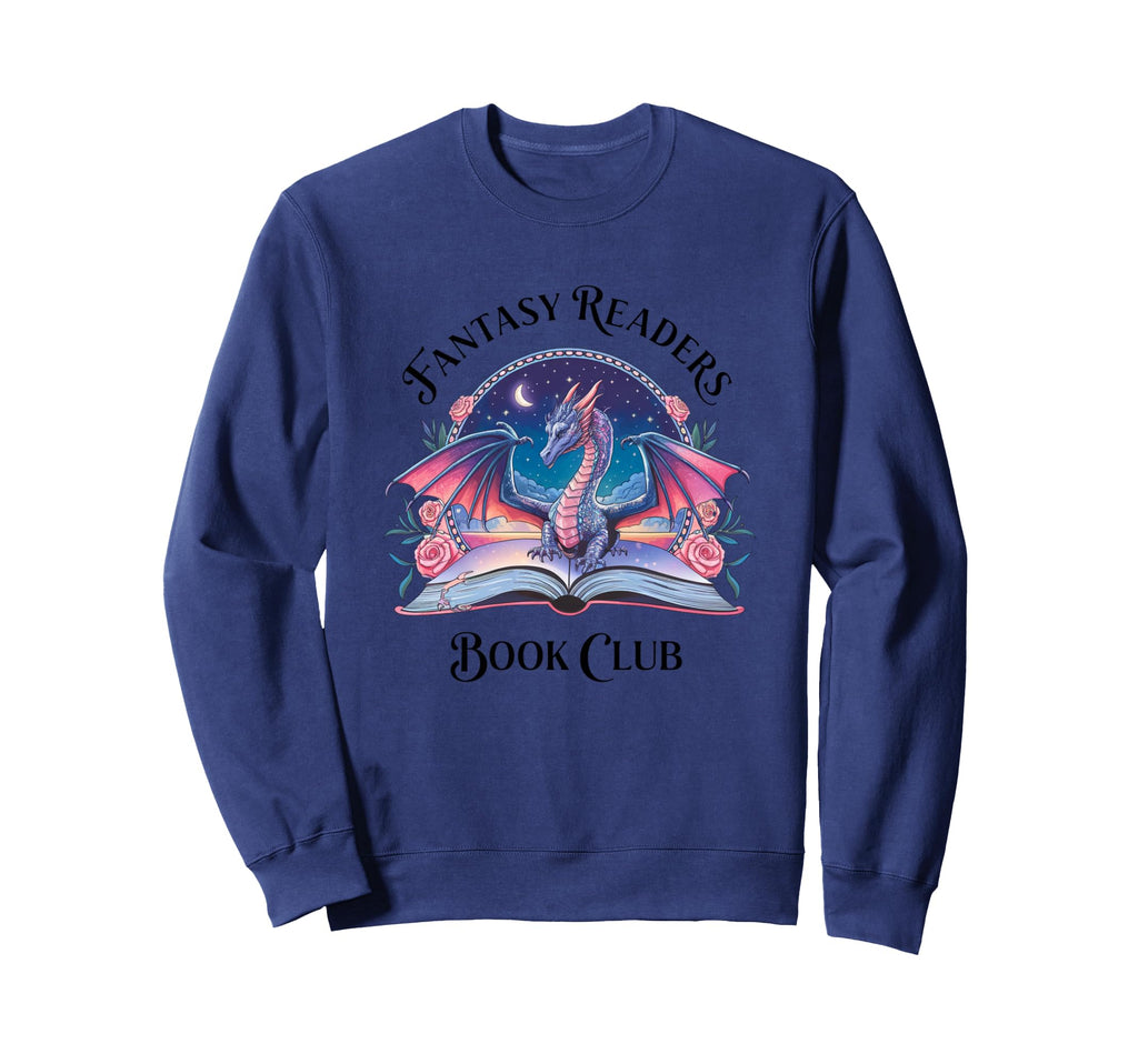 Fantasy Readers Book Club Mystical Sweatshirt - Aesthetic Graphic Unisex - T-Shirt, Sweatshirt, Hoodie