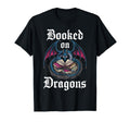 Dragon Books Nerds Reading Writer Writing T-Shirt - Trendy Graphic Unisex - T-Shirt, Sweatshirt, Hoodie
