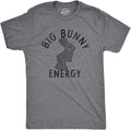 Mens Big Bunny Energy T Shirt Funny Easter Sunday Chocolate Rabbit Vibes Tee for Guys Unisex T-shirt, Sweatshirt, Hoodie, Long Sleeve Tee - T-Shirt, Sweatshirt, Hoodie