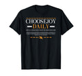 Choose Joy Daily Urban Typography T-Shirt - Casual Everyday Wear Men Women - T-Shirt, Sweatshirt, Hoodie