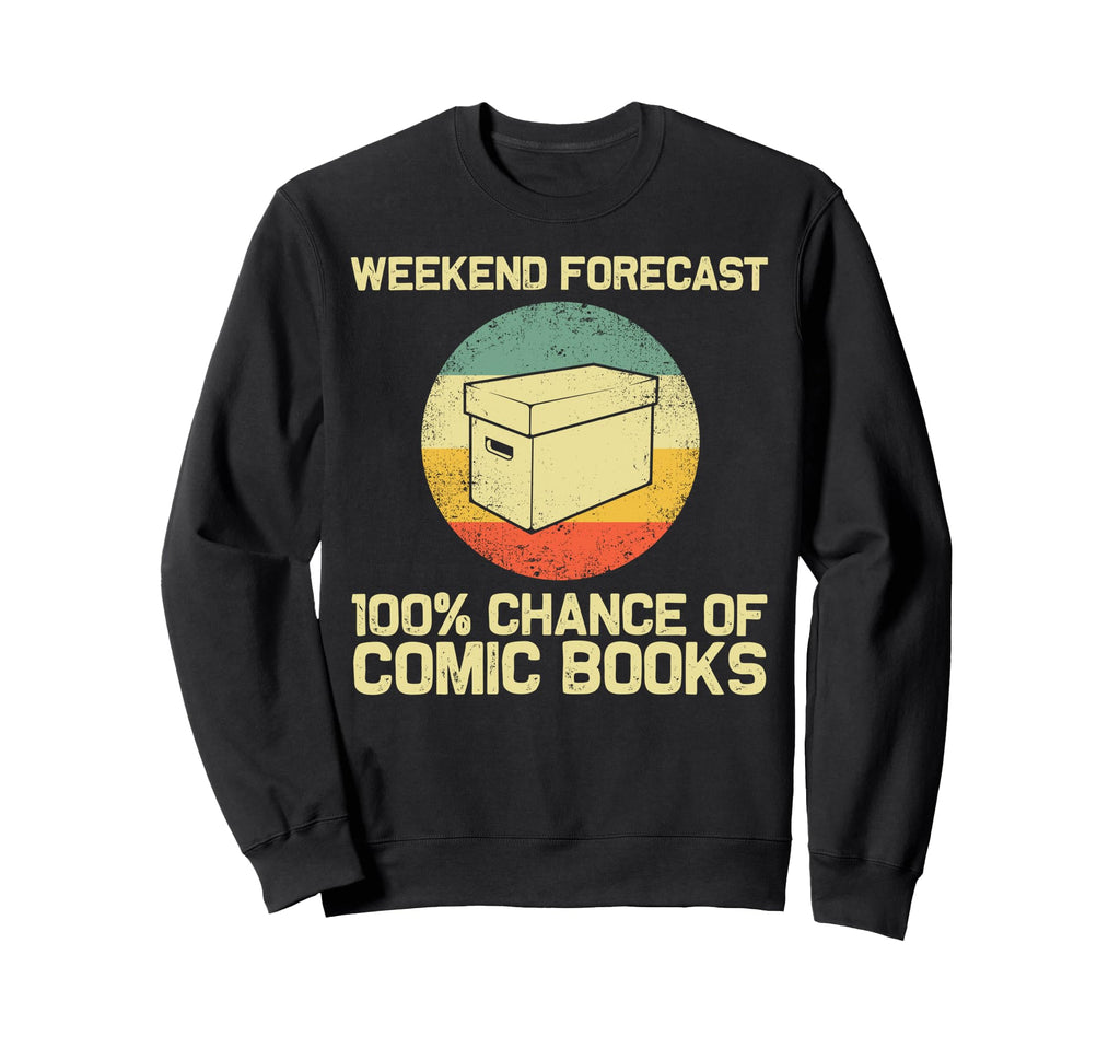 Comic Book Comic Book Lovers Books Sweatshirt - Minimalist Print Men Women - T-Shirt, Sweatshirt, Hoodie