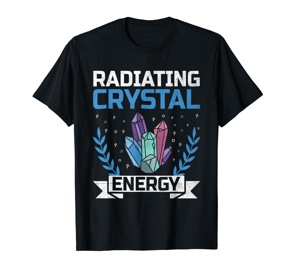 Spiritual Crystal Stones Healing T-Shirt - Custom Art Print Men Women - T-Shirt, Sweatshirt, Hoodie