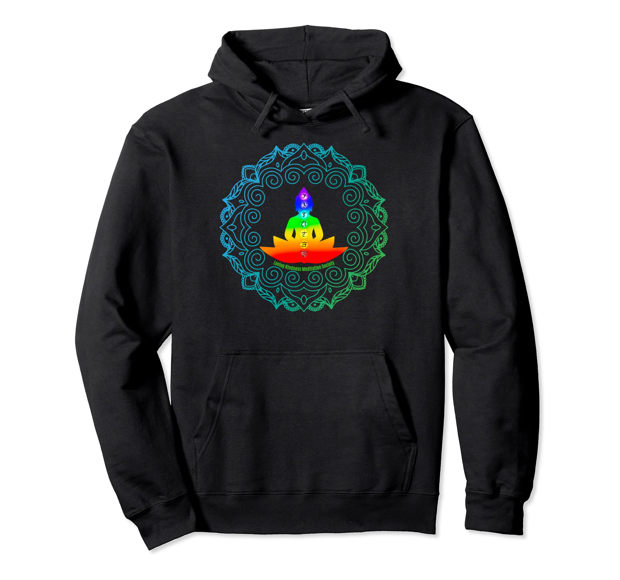 Mindfulness Buddha Buddhism Spiritual Hoodie - Aesthetic Graphic Men Women - T-Shirt, Sweatshirt, Hoodie