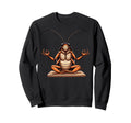 Meditation Cockroach Yoga Pose Relaxing Sweatshirt - Unique Graphic Unisex - T-Shirt, Sweatshirt, Hoodie
