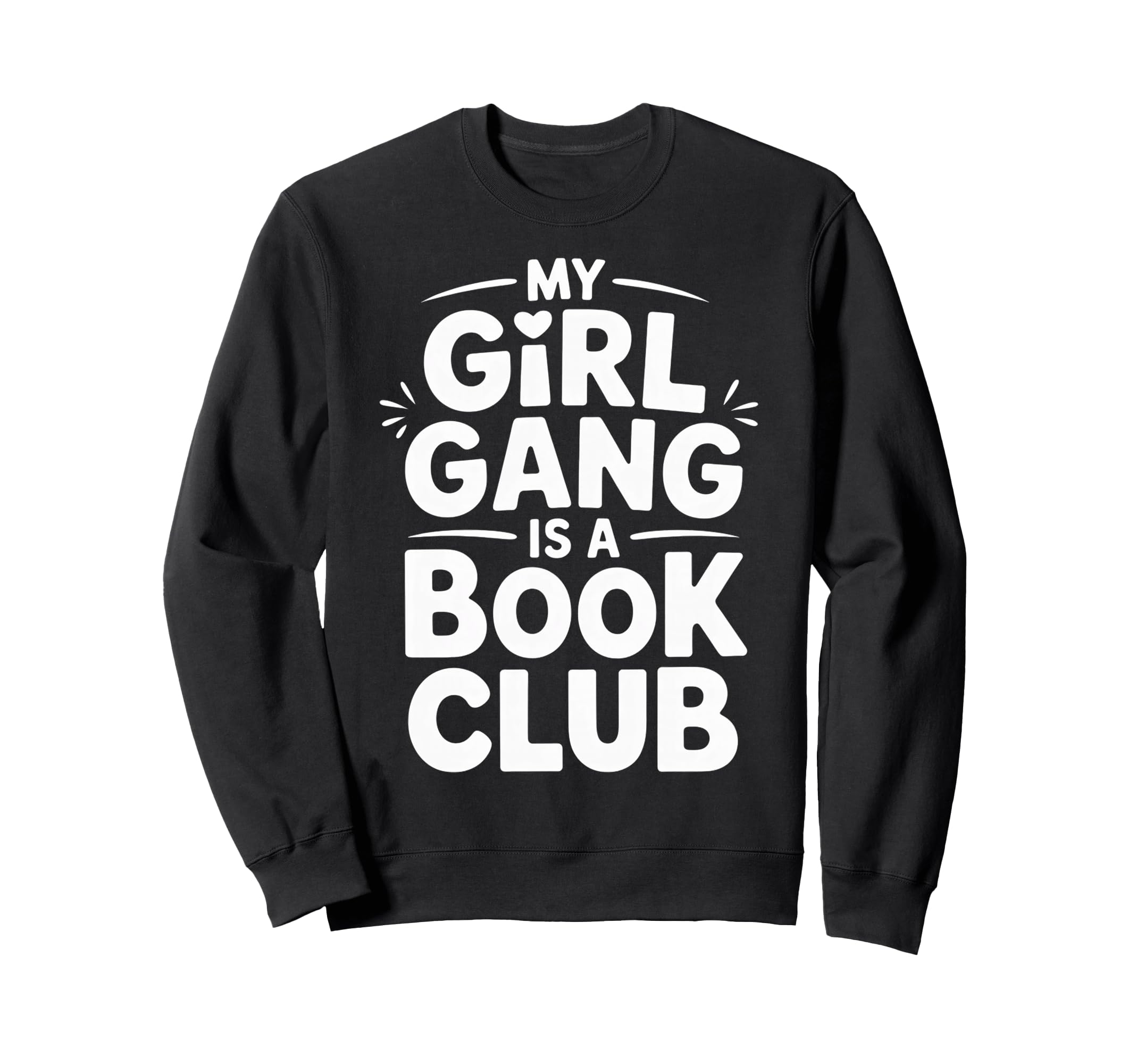 My Gang Is Book Club Reader Squad Sweatshirt - Minimalist Print Men Women - T-Shirt, Sweatshirt, Hoodie