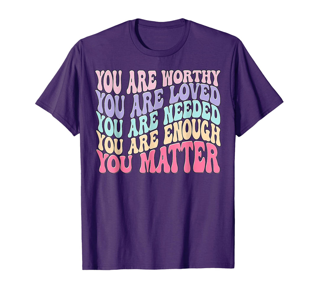 You Matter Kindness Be Kind Mental T-Shirt - Unique Graphic for Adults - T-Shirt, Sweatshirt, Hoodie