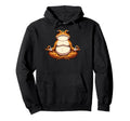 Meditation Frog Toad Yoga Pose Relaxing Hoodie - Unique Graphic Unisex - T-Shirt, Sweatshirt, Hoodie