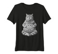 Womens Funny Ai Pregnant Chonk Cat Yoga T-Shirt - Trendy Graphic Unisex - T-Shirt, Sweatshirt, Hoodie