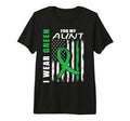 I Wear Green My Aunt Mental Health T-Shirt - Streetwear Style Men Women - T-Shirt, Sweatshirt, Hoodie