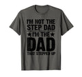 Step Up Dad Father Worlds Best Stepdad T-Shirt - Unique Graphic for Adults - T-Shirt, Sweatshirt, Hoodie
