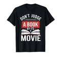 Dont Judge Book My Its Movie T-Shirt - Graphic Print for Adults - T-Shirt, Sweatshirt, Hoodie
