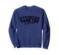 Stronger Than Storm Self Care Sweatshirt - Casual Everyday Wear Men Women - T-Shirt, Sweatshirt, Hoodie