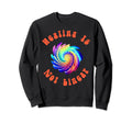 Healing Is Not Linear Mental Health Sweatshirt - Trendy Graphic Men Women - T-Shirt, Sweatshirt, Hoodie