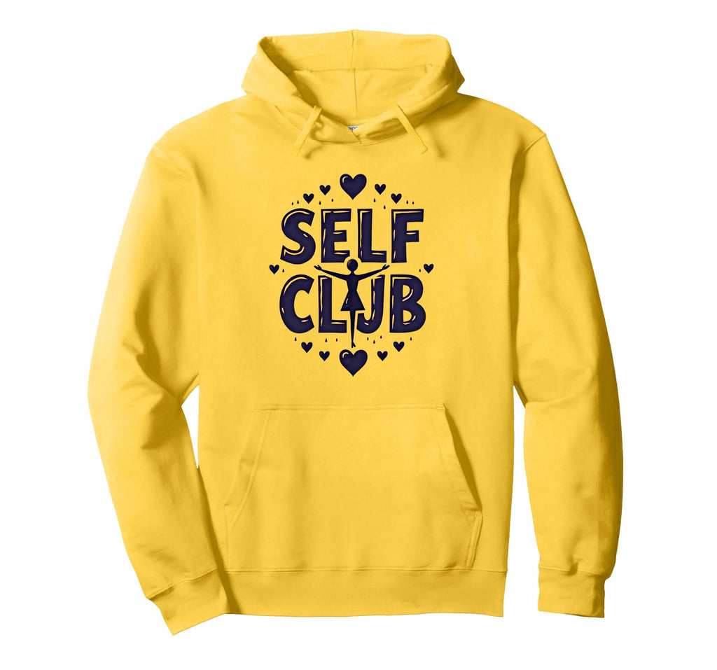 Self Club Inspire Empowering Self Love Hoodie - Minimalist Print Men Women - T-Shirt, Sweatshirt, Hoodie